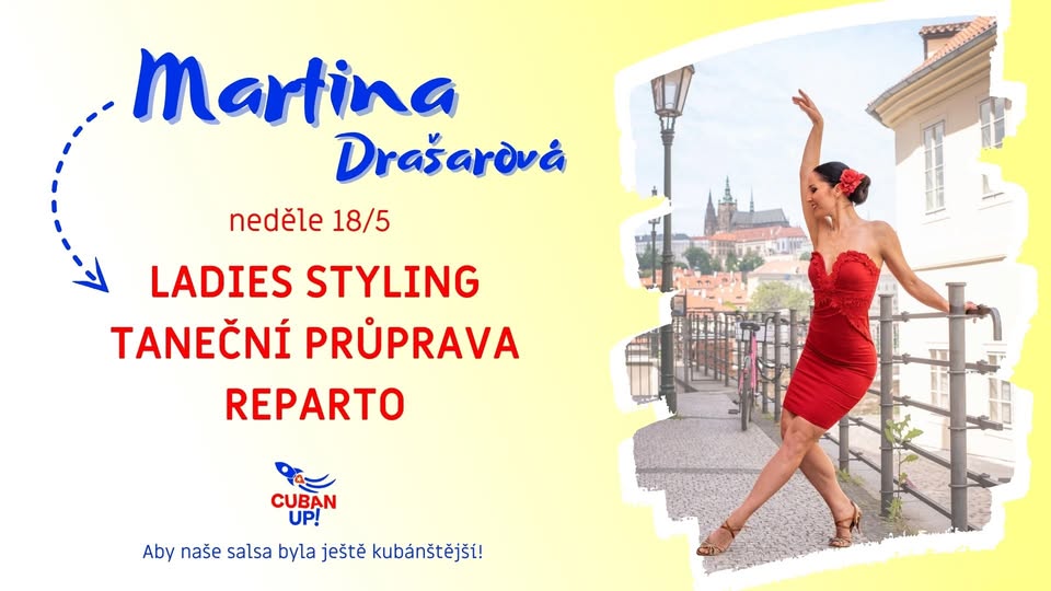 Taneční workshopy s Martinou Darašarovou