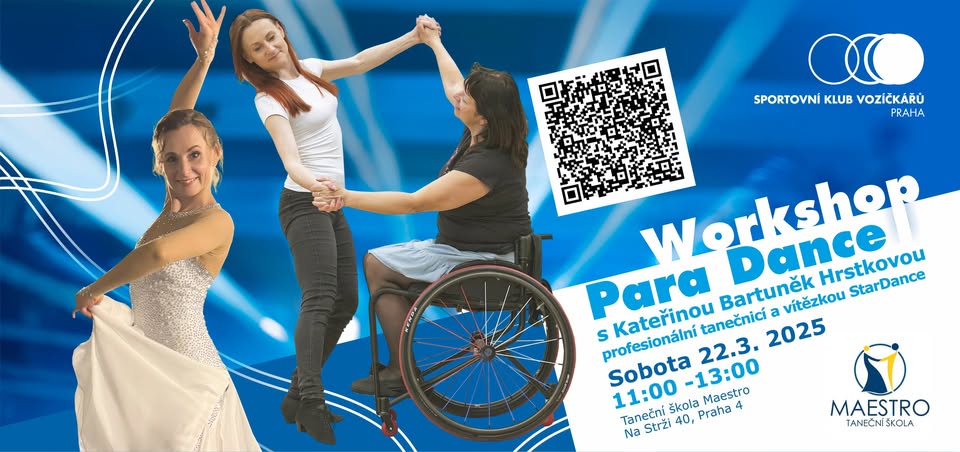 Workshop Para Dance s Kateřinou Bartuněk Hrstkovou