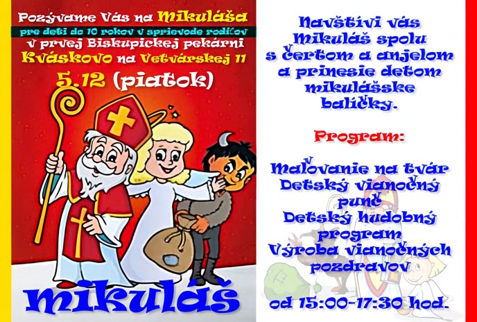 Mikulas v Podunajských Biskupiciach