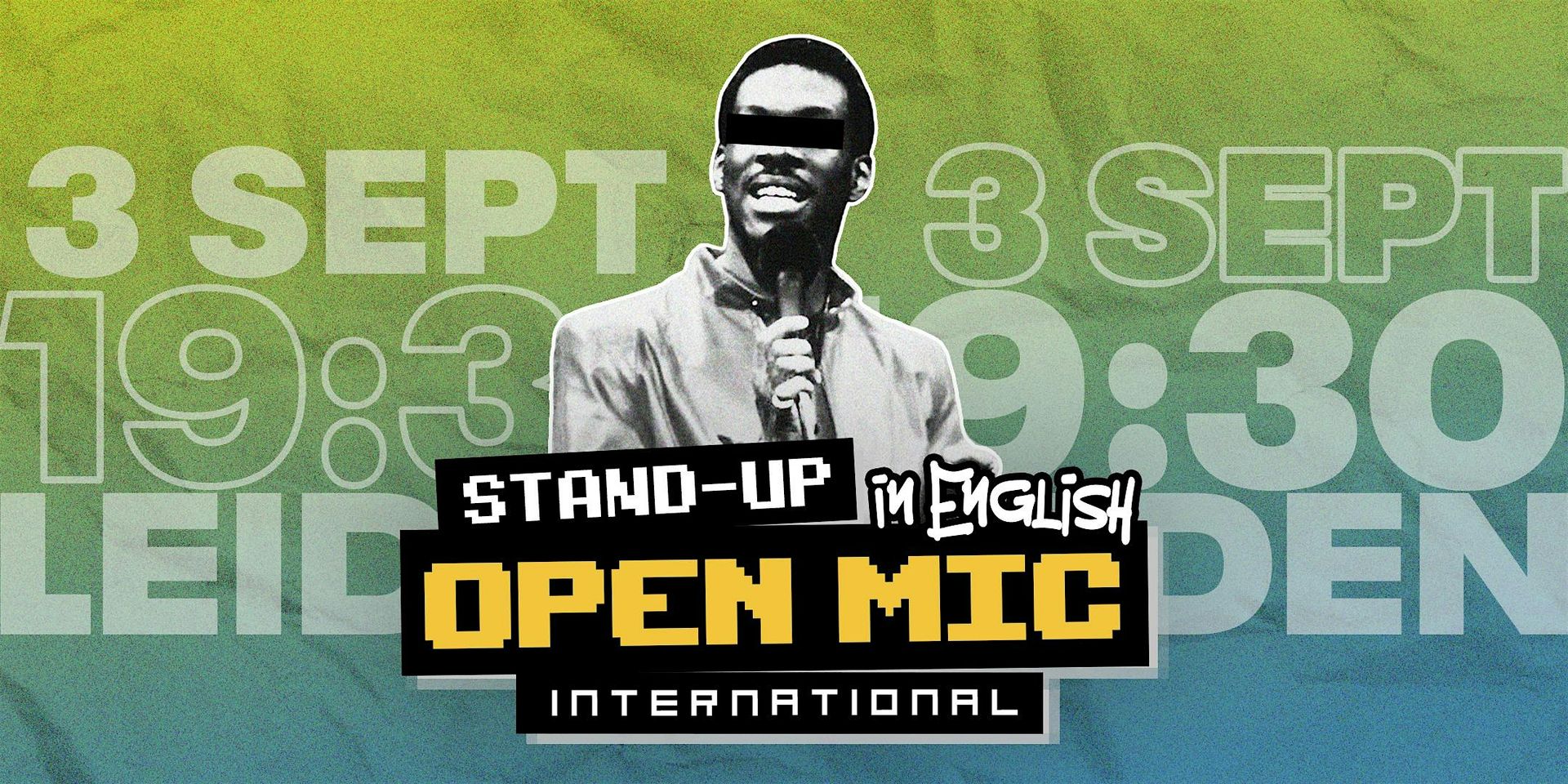 3/9 LEIDEN: ENGLISH STAND-UP OPEN MIC (FREE)