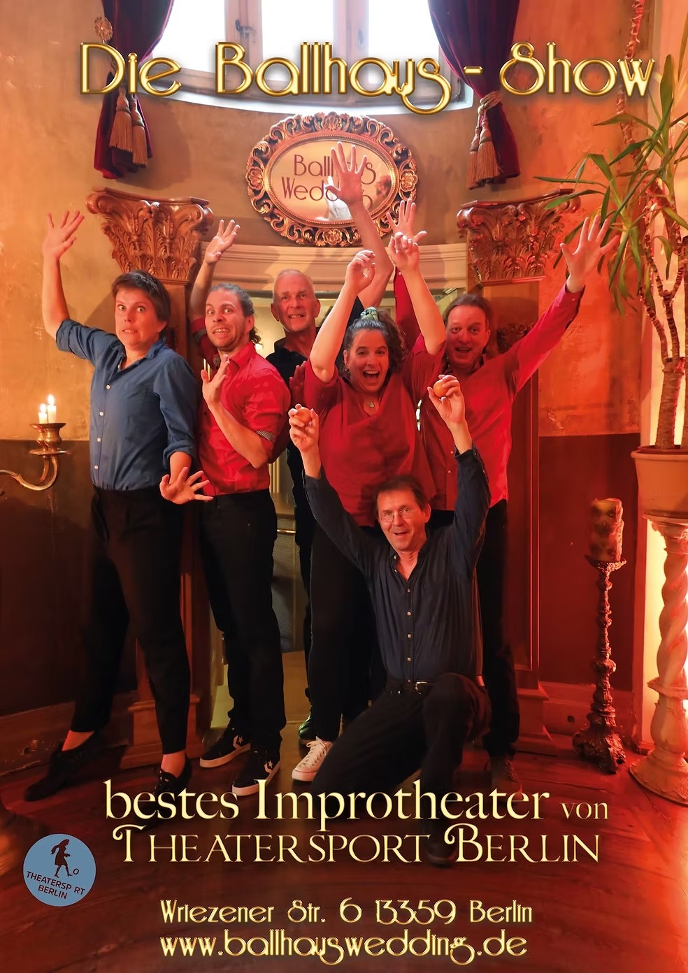 Jubiläumsshow 30 Jahre Theatersport Berlin - die Ballhaus Show