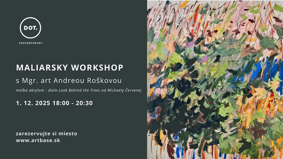 Maliarsky workshop s Andreou Roškovou / maľba akrylom