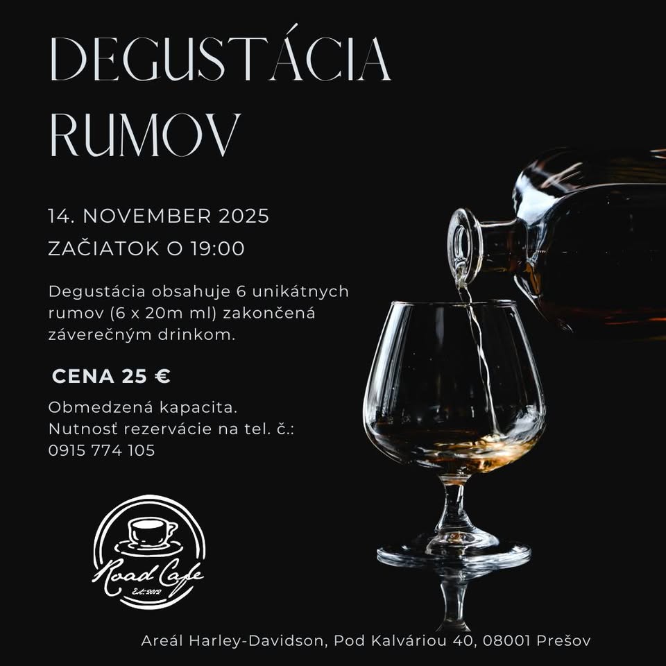 Degustácia rumov
