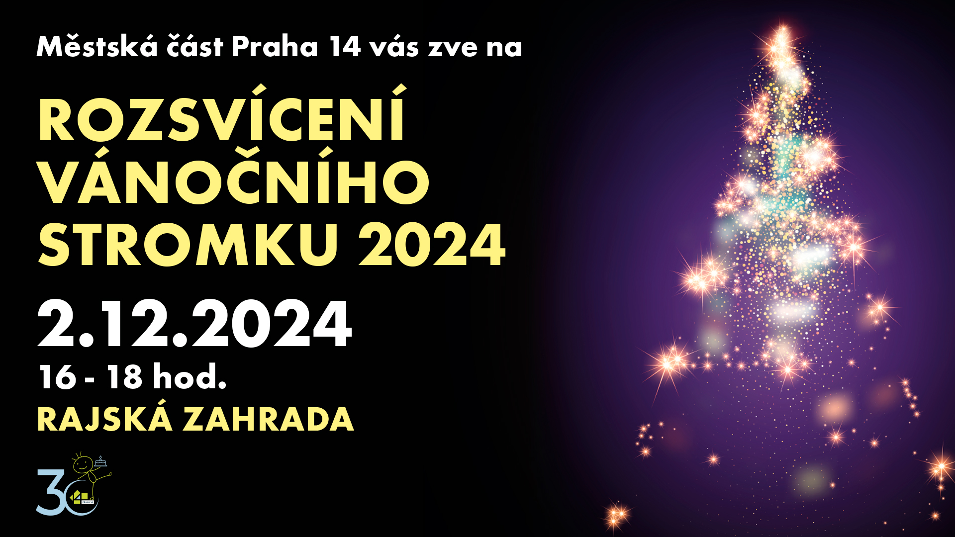 Rozsvícení Vánočního stromku Prahy 14