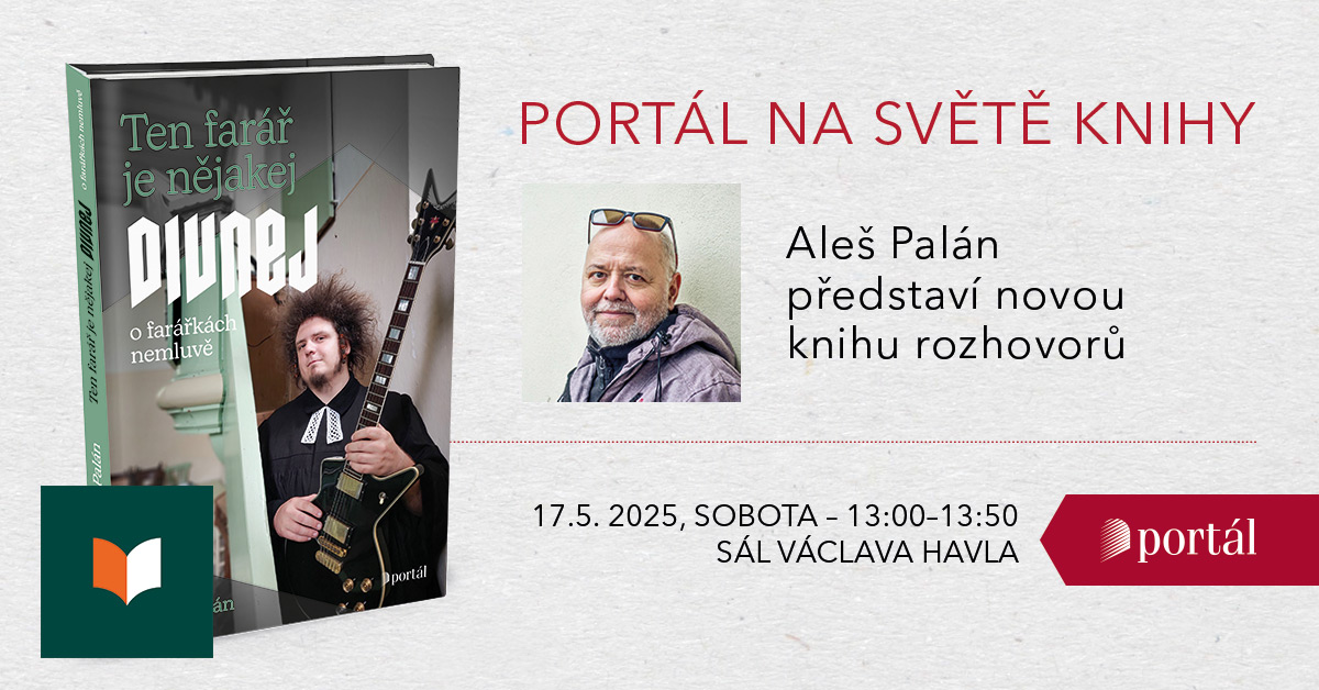 Portál na Světě knihy Praha ’25 - Aleš Palán představí novou knihu rozhovorů