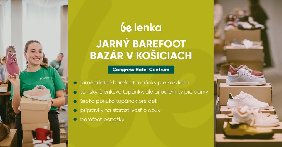 Jarný Be Lenka bazár v Košiciach