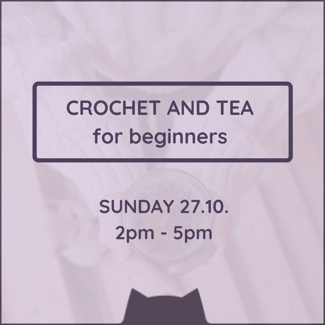 Crochet & Tea: for beginners 🧶📖
