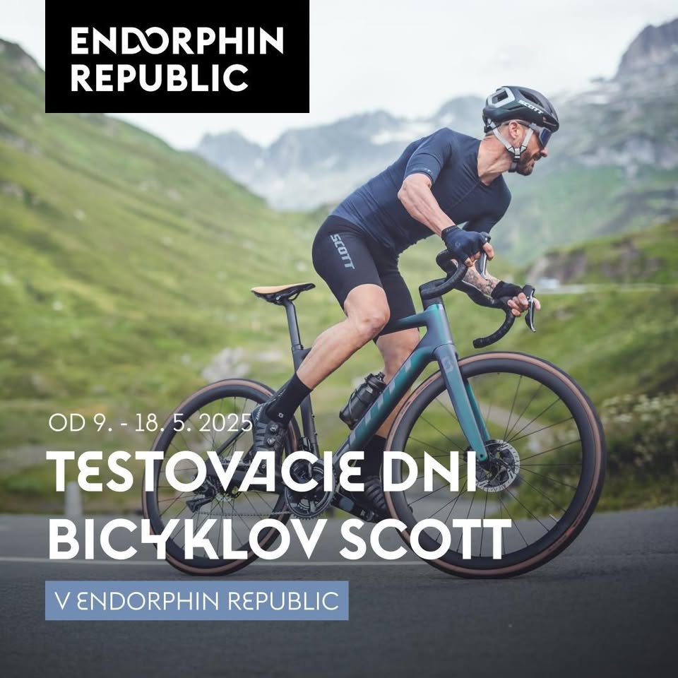 📢 POZOR, POZOR! Testovacie dni bicyklov Scott prichádzajú do Endorphin Republic!