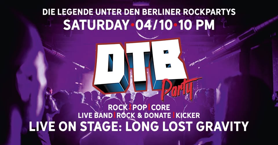 DTB Party I Long Lost Gravity Live! I 3 Dancefloors