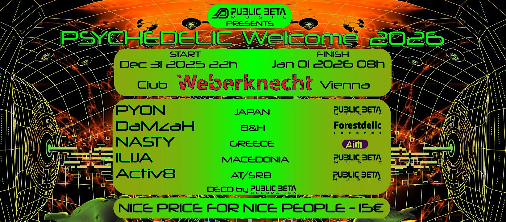 Psychedelic Welcome 2026