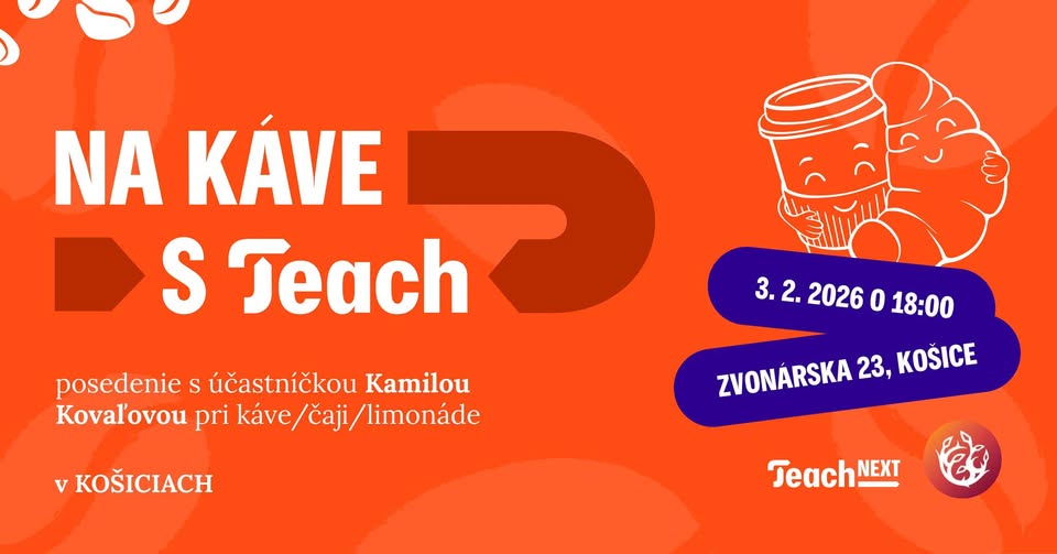 Na káve s TEACH - Košice