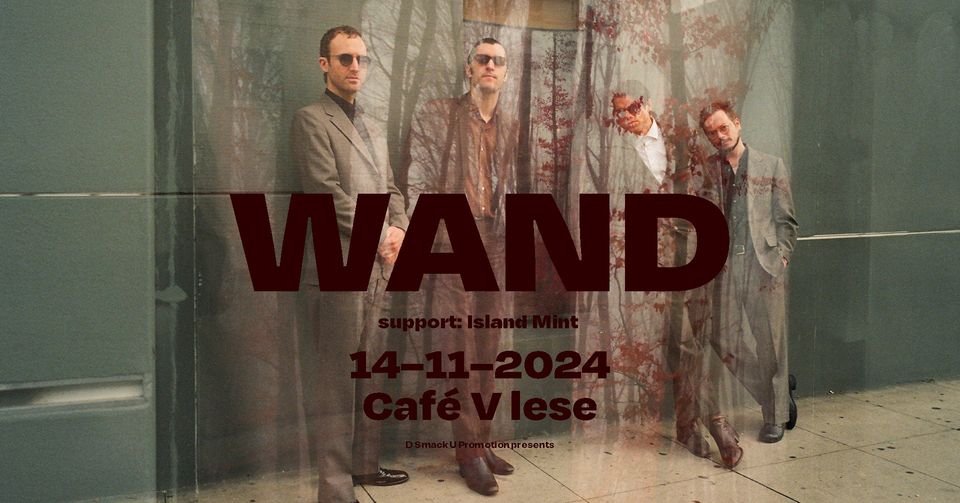 Wand (US) + support: Island Mint / Café V lese