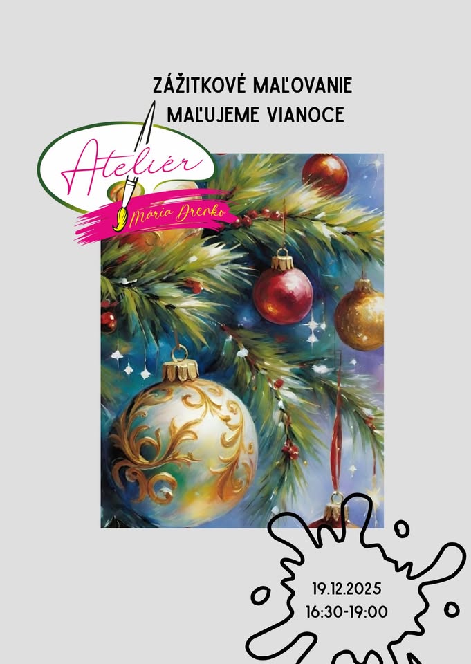 Vianočné maľovanie - 38€