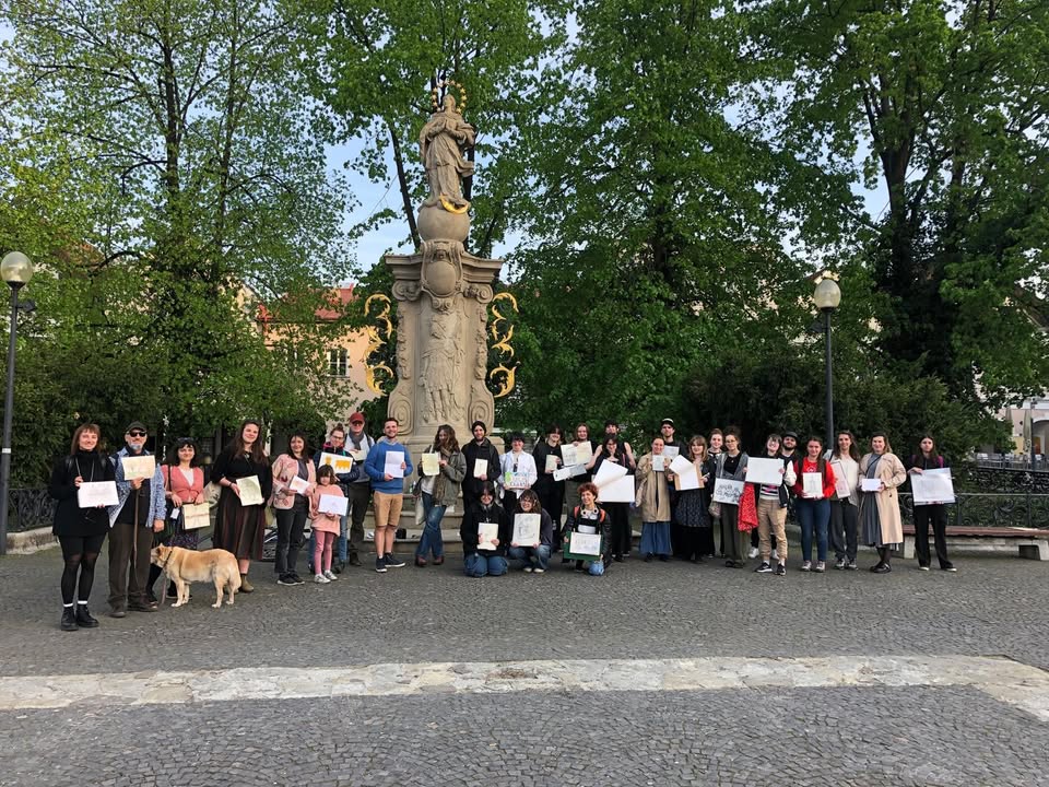 URBAN SKETCHERS ŽILINA - Kreslenie v uliciach mesta /19.6.25/