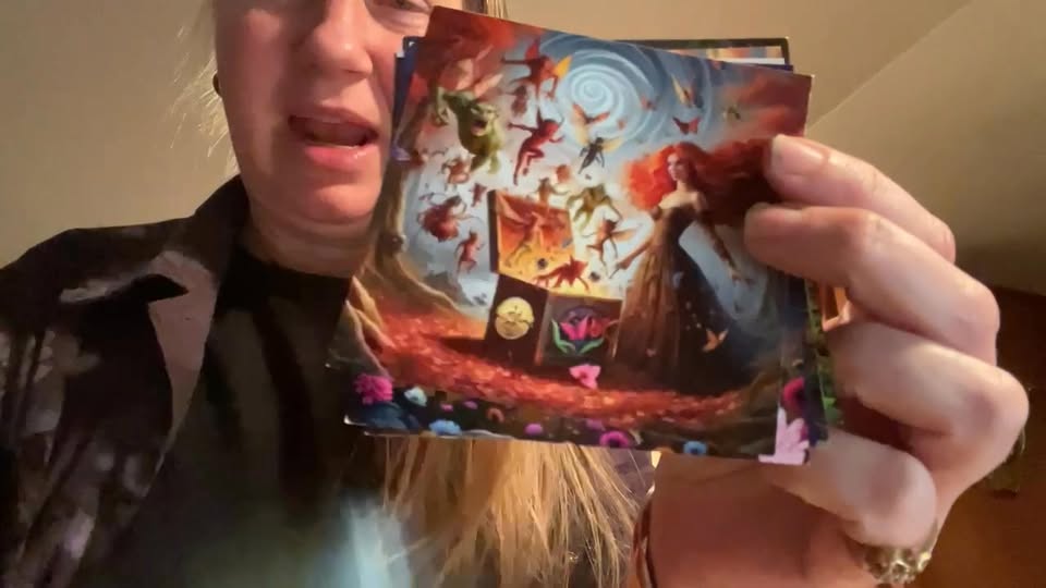 Reading from Inspirations from the Realms!