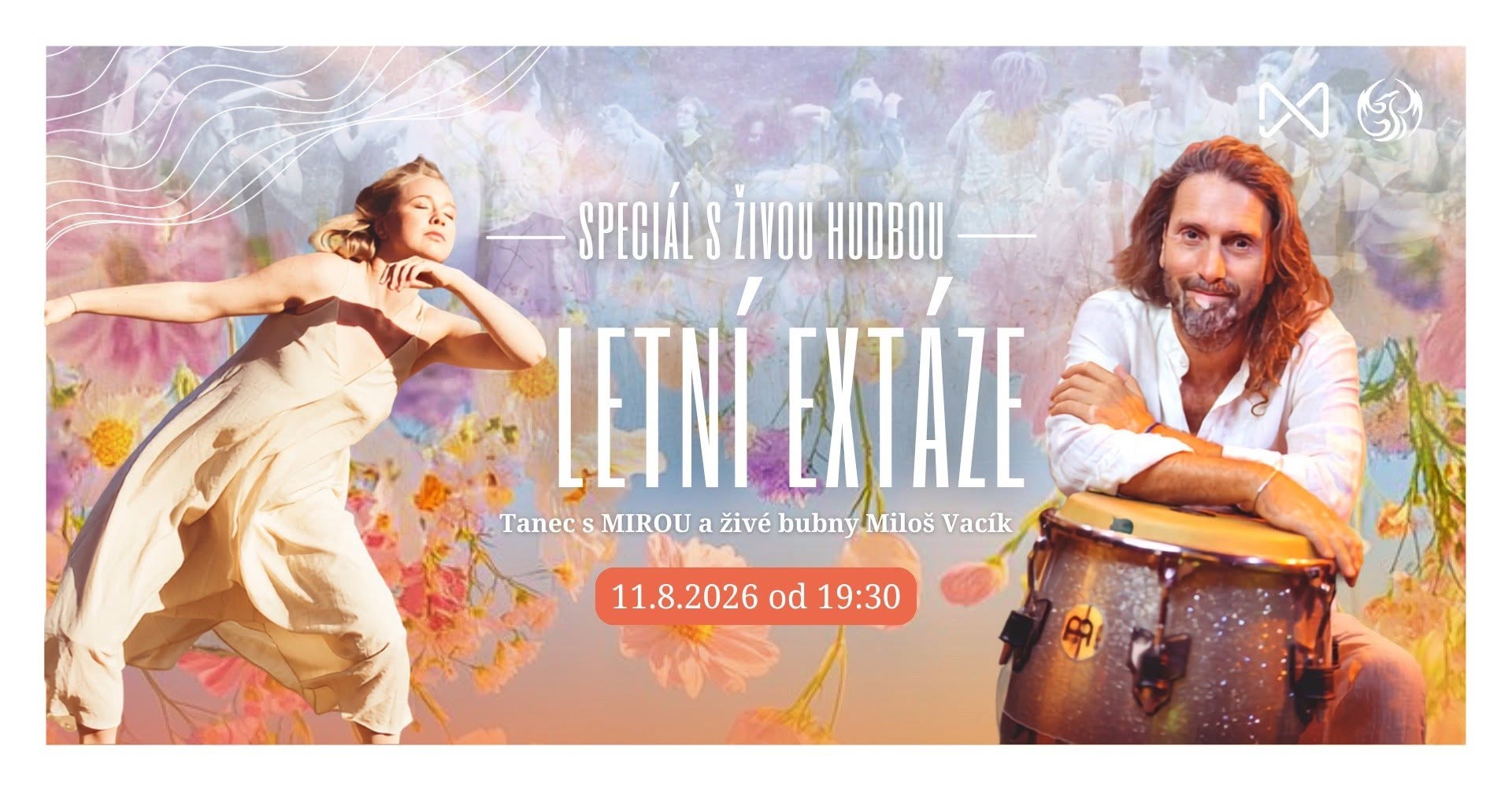 LETNÍ EXTÁZE | speciál s MIROU a živé bubny Miloš Vacík