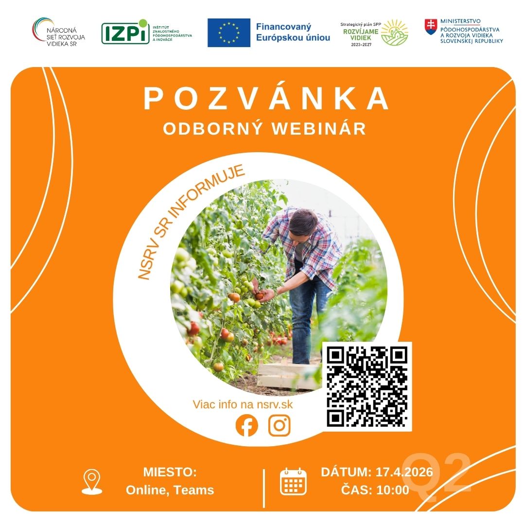 Výzva č. 5/SP/2026-75.1 na projektovú intervenciu na rozvoj vidieka 75.1