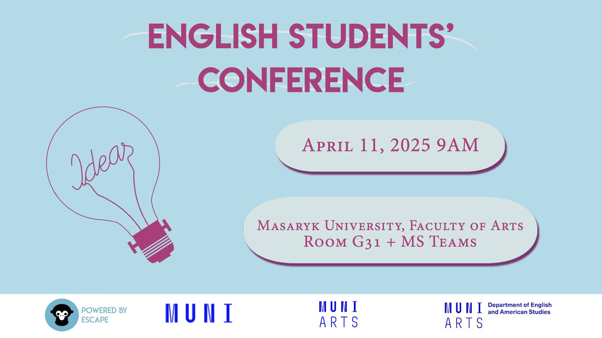9th IDEAS English Students' Conference