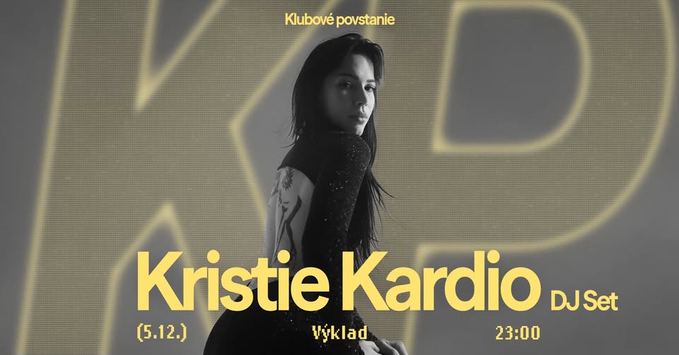 𝐊𝐫𝐢𝐬𝐭𝐢𝐞 𝐊𝐚𝐫𝐝𝐢𝐨 @ Klubové povstanie 2025 🫂