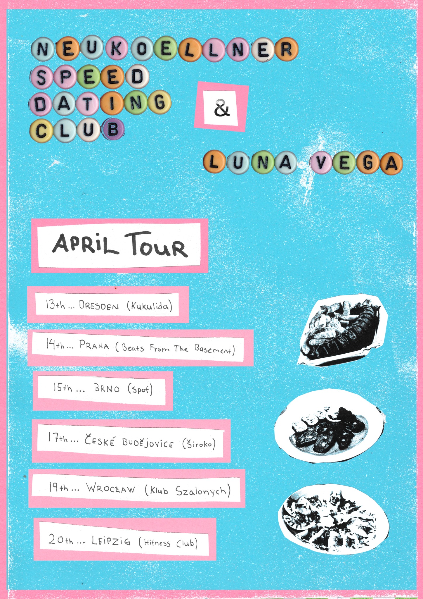 Neuköllner Speed Dating Club, Luna Vega, Ben&Taber | Praha