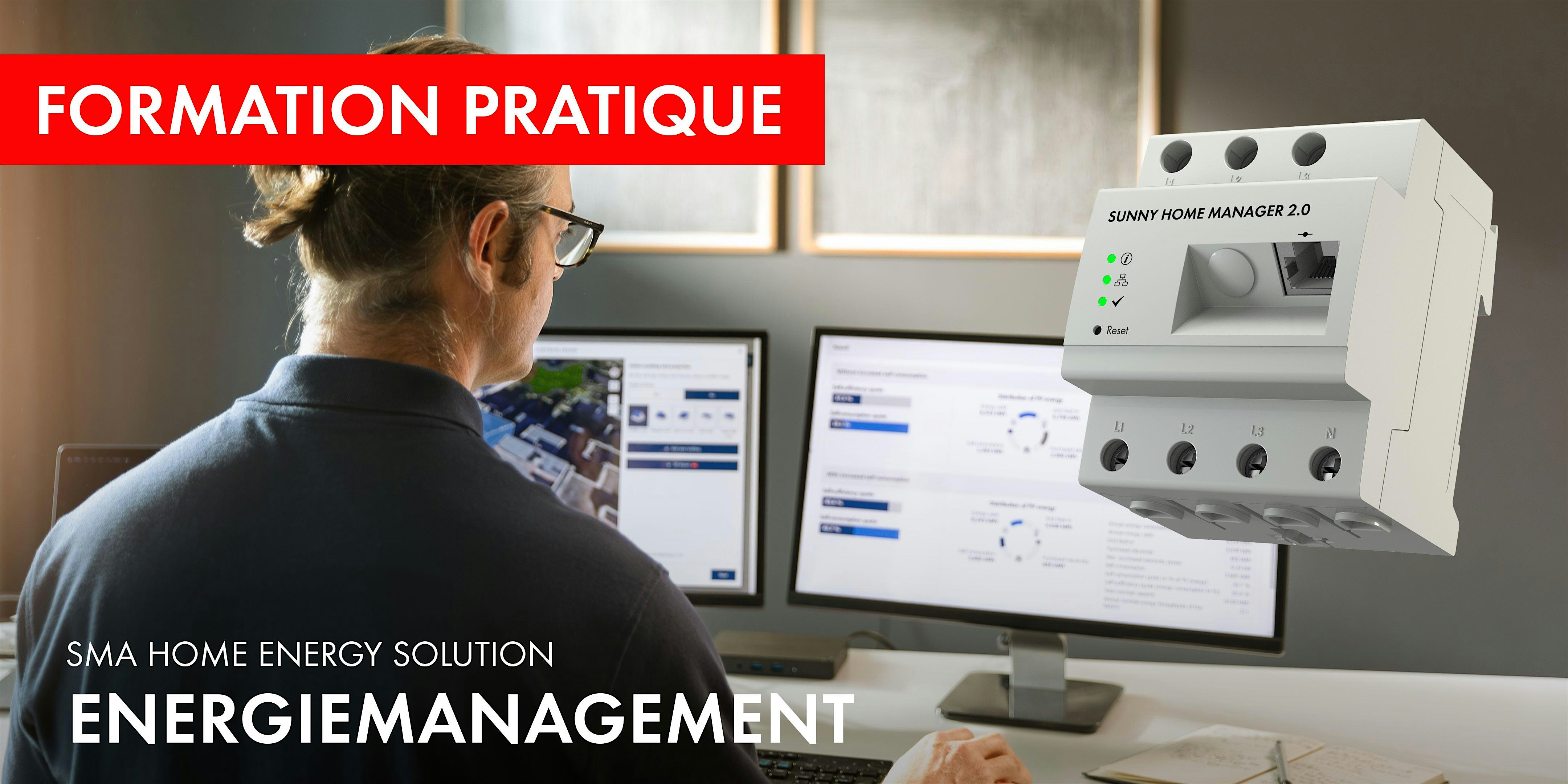 Formation pratique: Gestion d'énergie avec le Sunny Home Manager