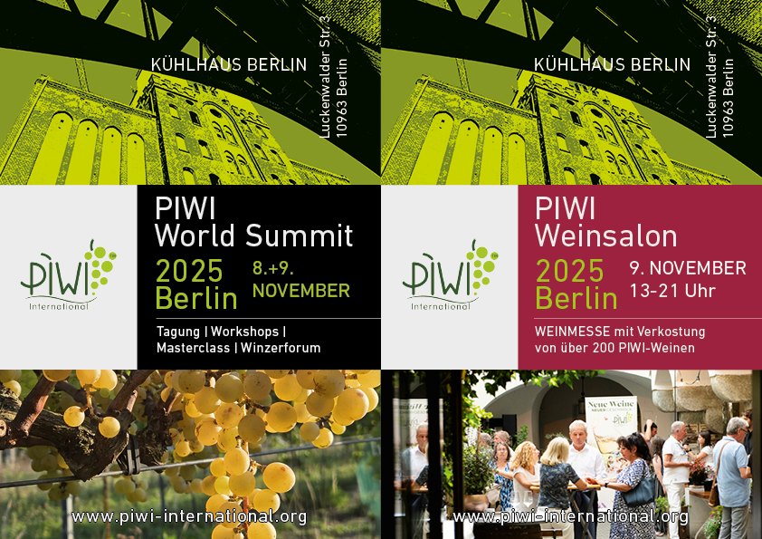PIWI World Summit - Berlin, Kühlhaus 2025
