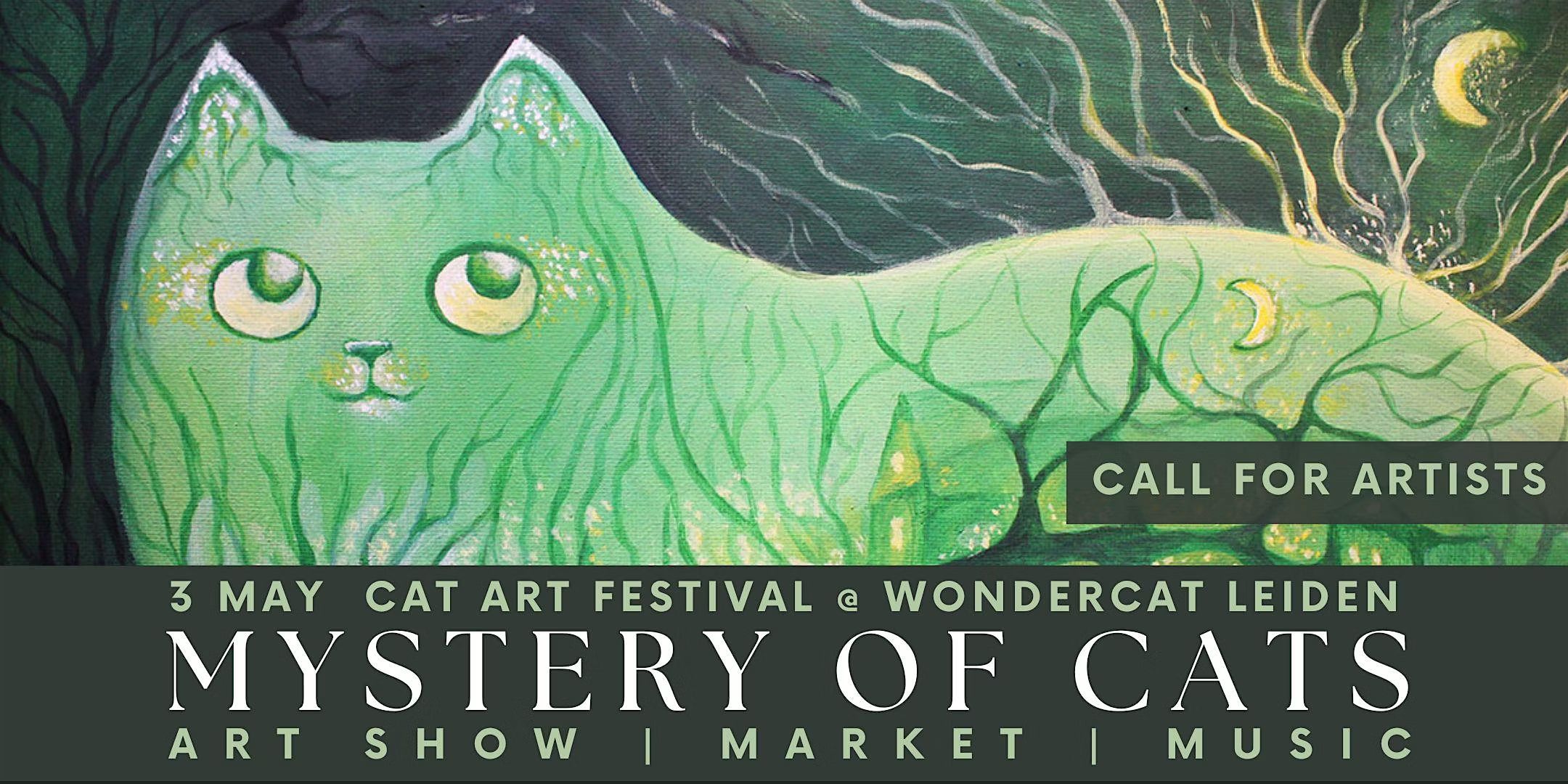 Mystery of Cats. Cat Art Festival: art show | market | music
