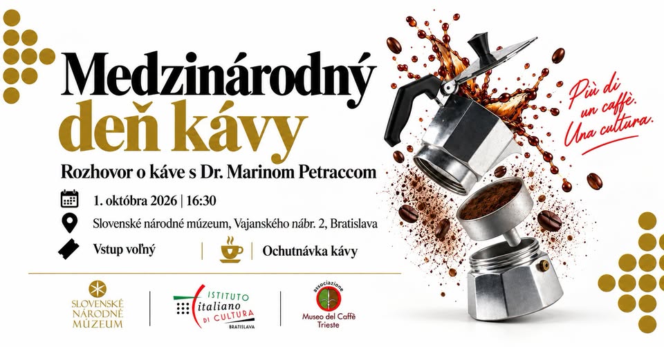 MEDZINÁRODNÝ DEŇ KÁVY V SNM | Rozhovor o káve s Dr. Marinom Petraccom
