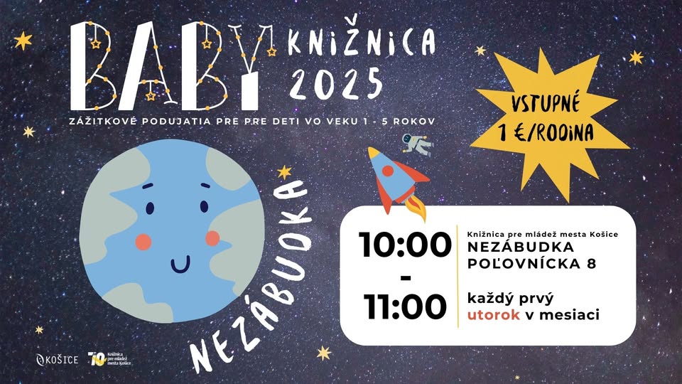 BABY knižnica v Nezábudke