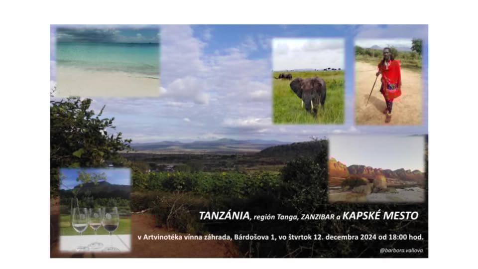 TANZÁNIA - ZANZIBAR - KAPSKÉ MESTO - cestovateľské kino