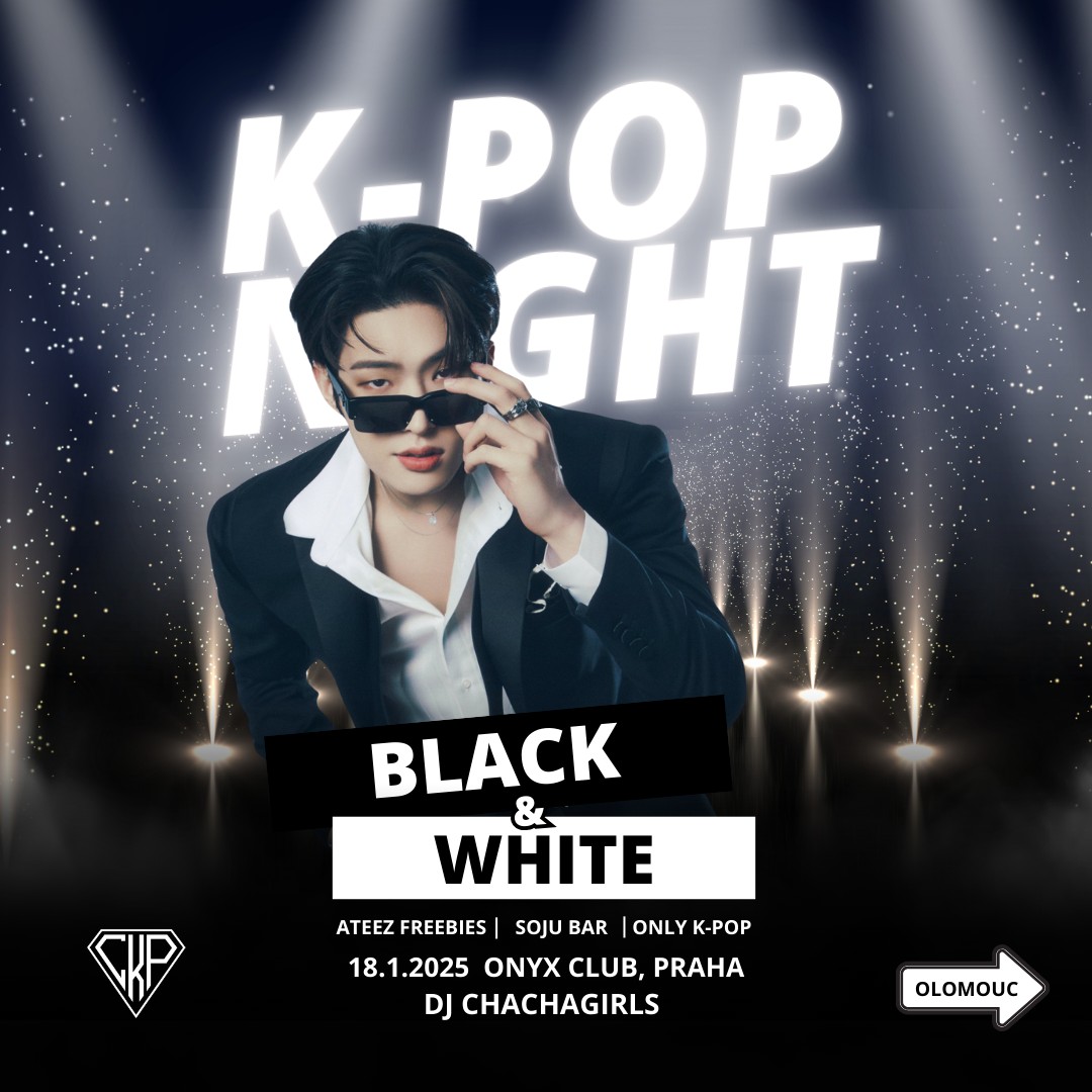 K-Pop Night || Black&White ||Praha by CKP