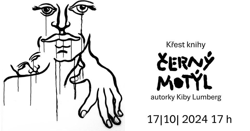 Křest knihy Černý motýl autorky Kiby Lumberg