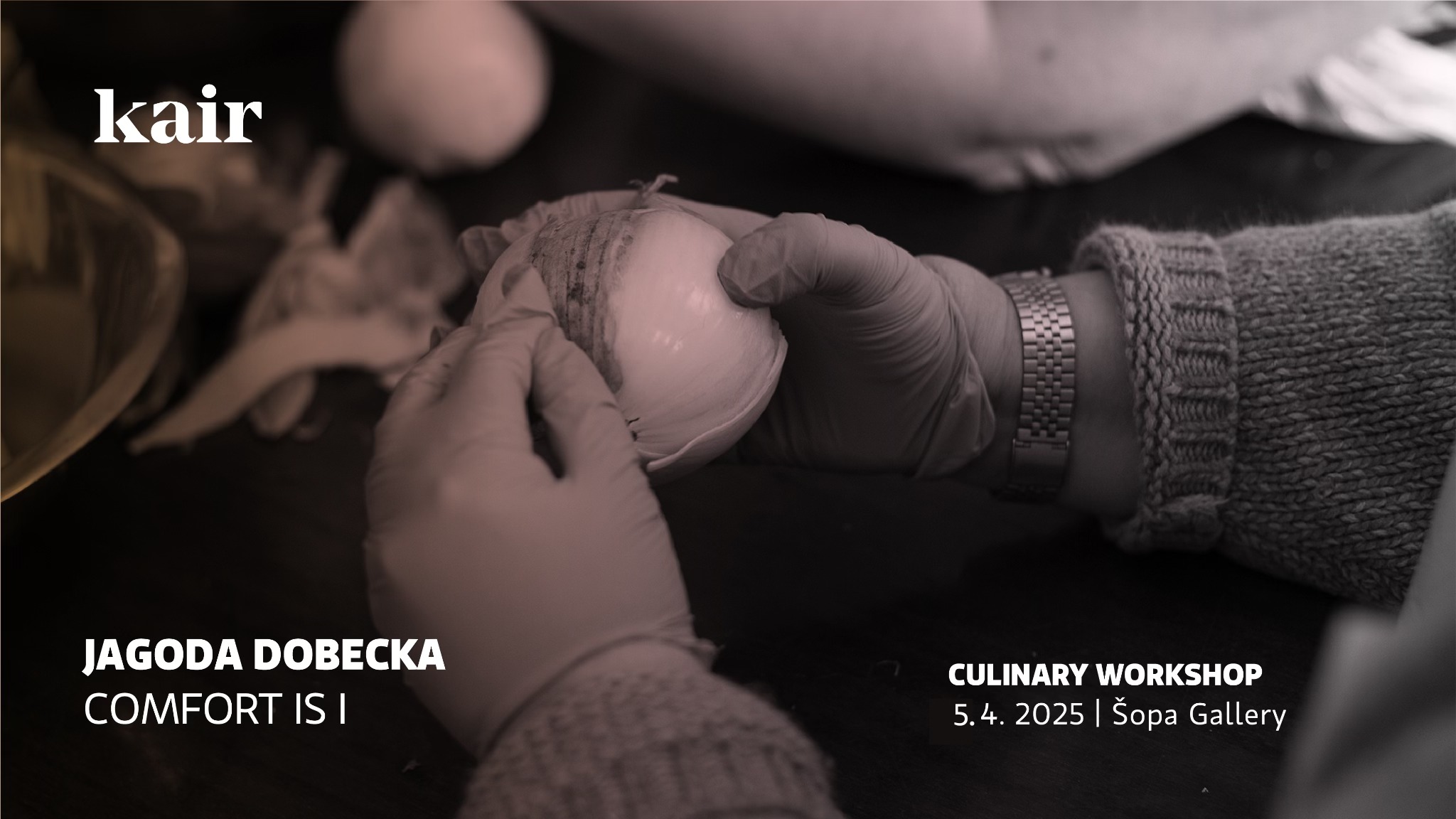 Comfort is I…culinary workshop w/ Jagoda Dobecka