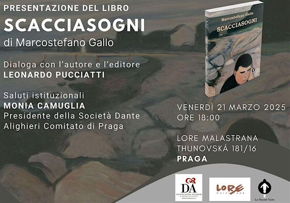 Presentazione del libro "Scacciasogni" di Marcostefano Gallo