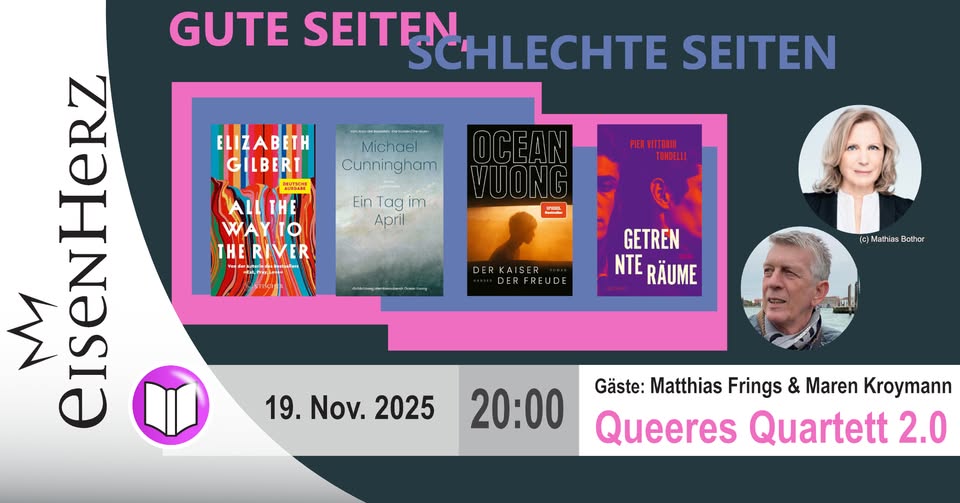 Queeres Literarisches Quartett 2.0