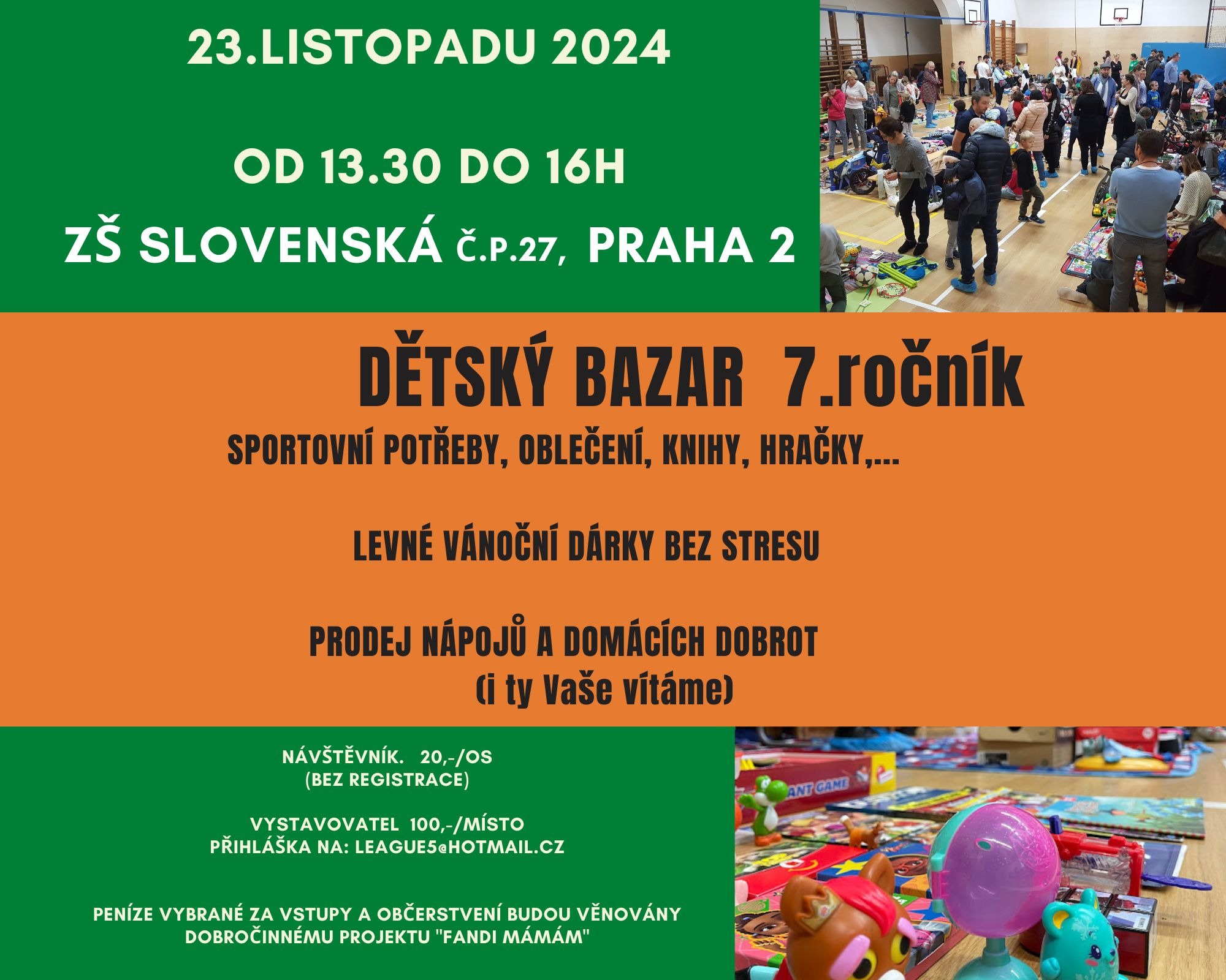 Dětský bazar - burza - bleší trh
