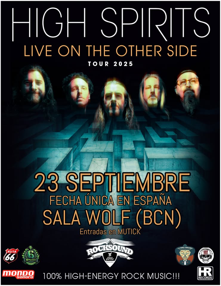 HIGH SPIRITS (USA) + SATURNA en Barcelona