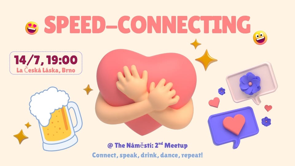 Speed Connecting: The Náměstí Meetup, dancing and celebration 🎉
