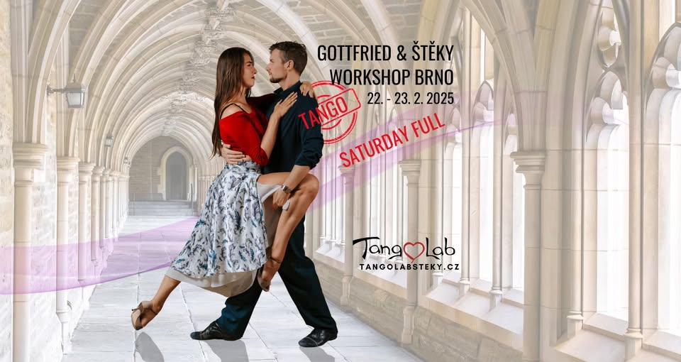 Tango workshops - Gottfried and Štěky 22. - 23.2.2025