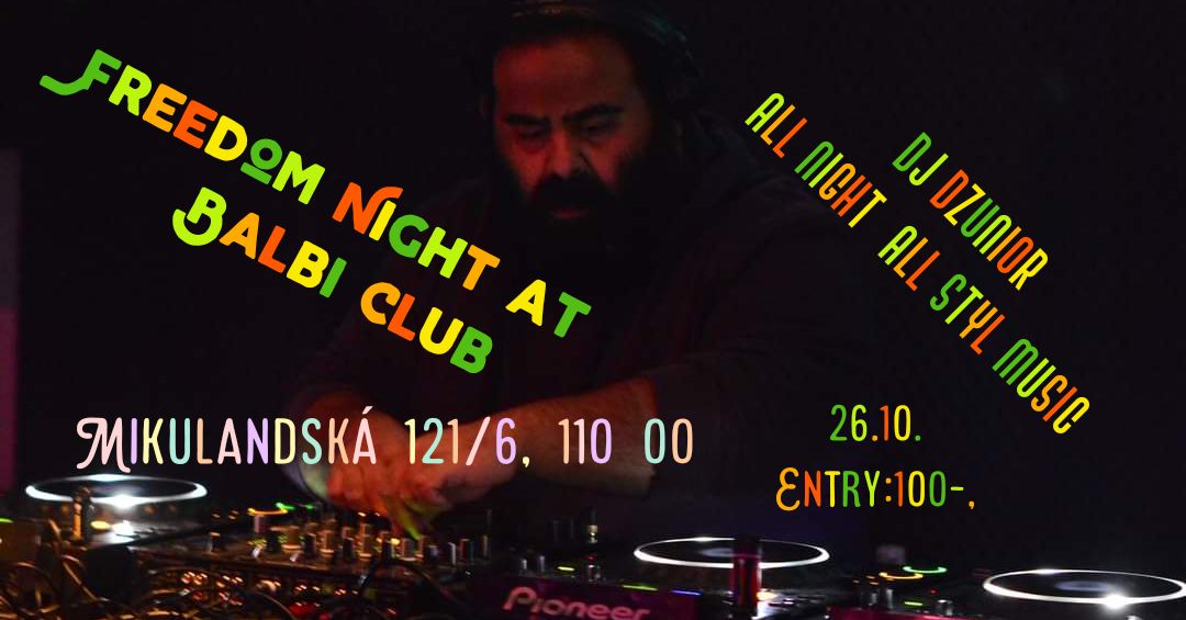 Freedom Night at Balbi Club