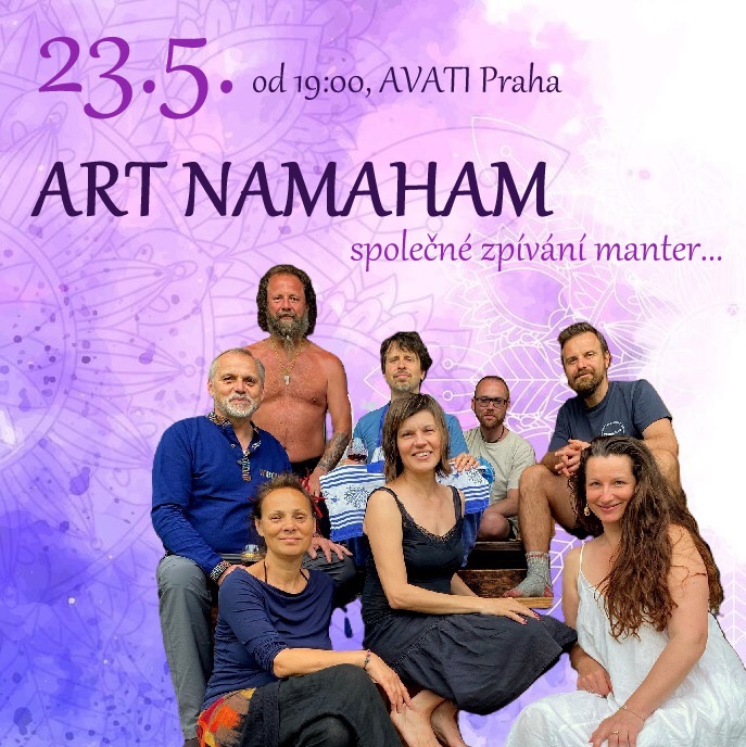 Art Namaham večer společného zpěvu manter a písní.