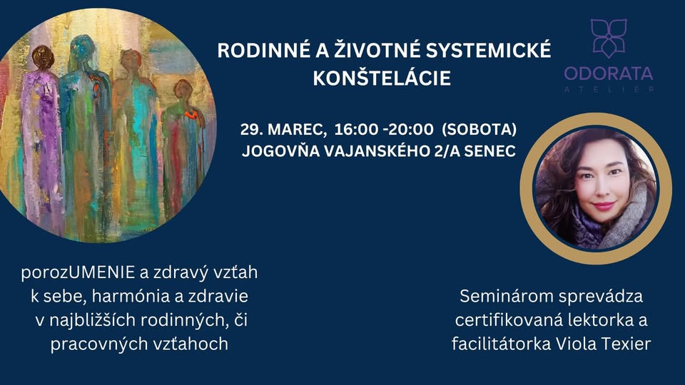 Rodinné a životné systemické konštelácie - zážitkový seminár