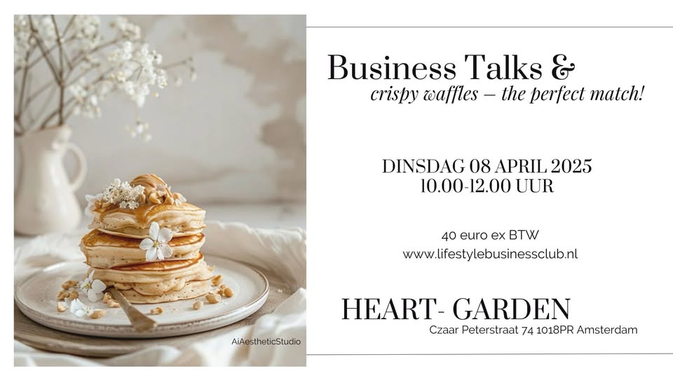 Coffee & Waffles over business talks