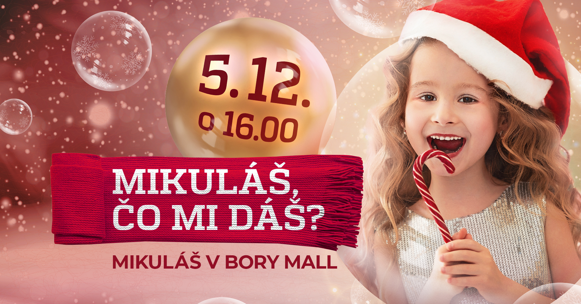 MIKULÁŠ V BORY MALL - Príďte s detičkami zažiť predvianočné čaro