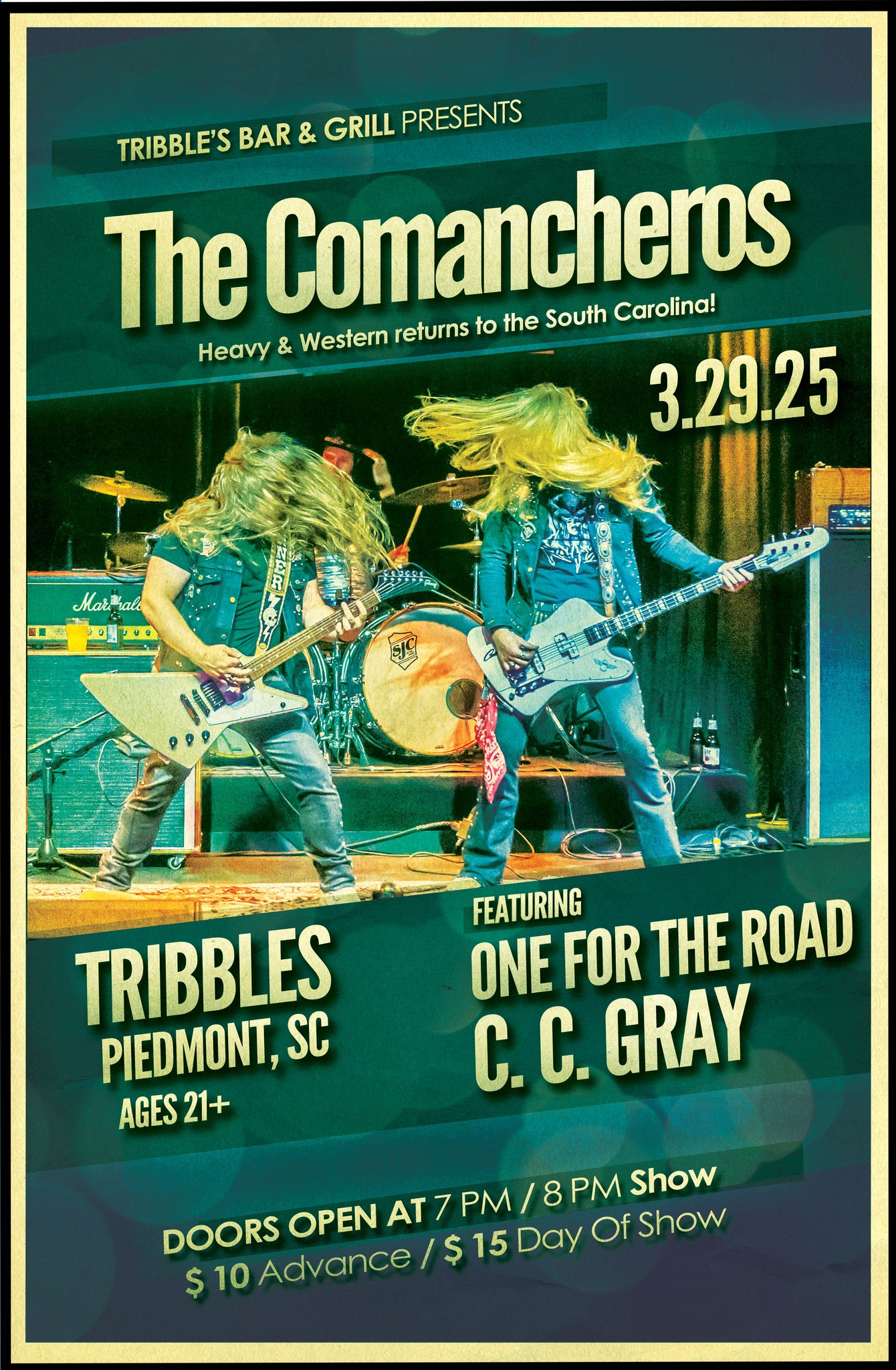 The Comancheros, One for the Road, C.C. Gray @Tribble's Piedmont, S.C. 3-29-25