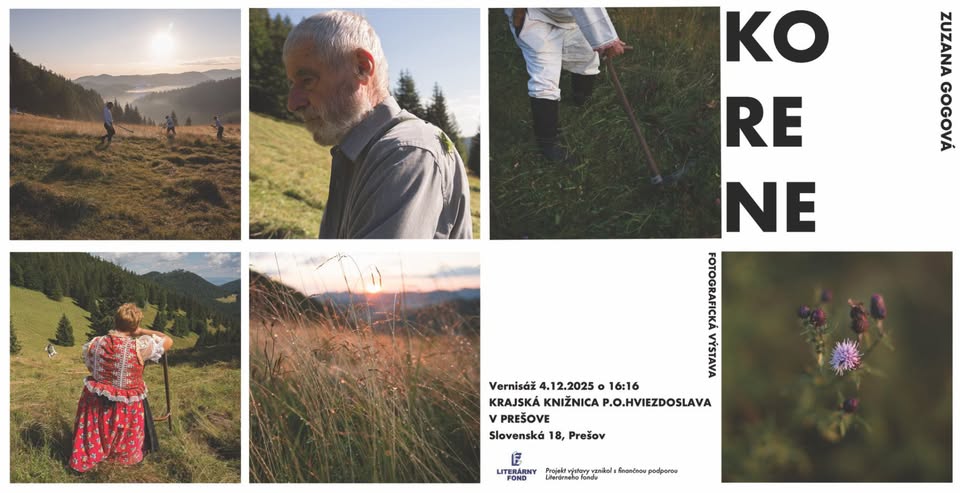 Korene - vernisáž výstavy Zuzany Gogovej