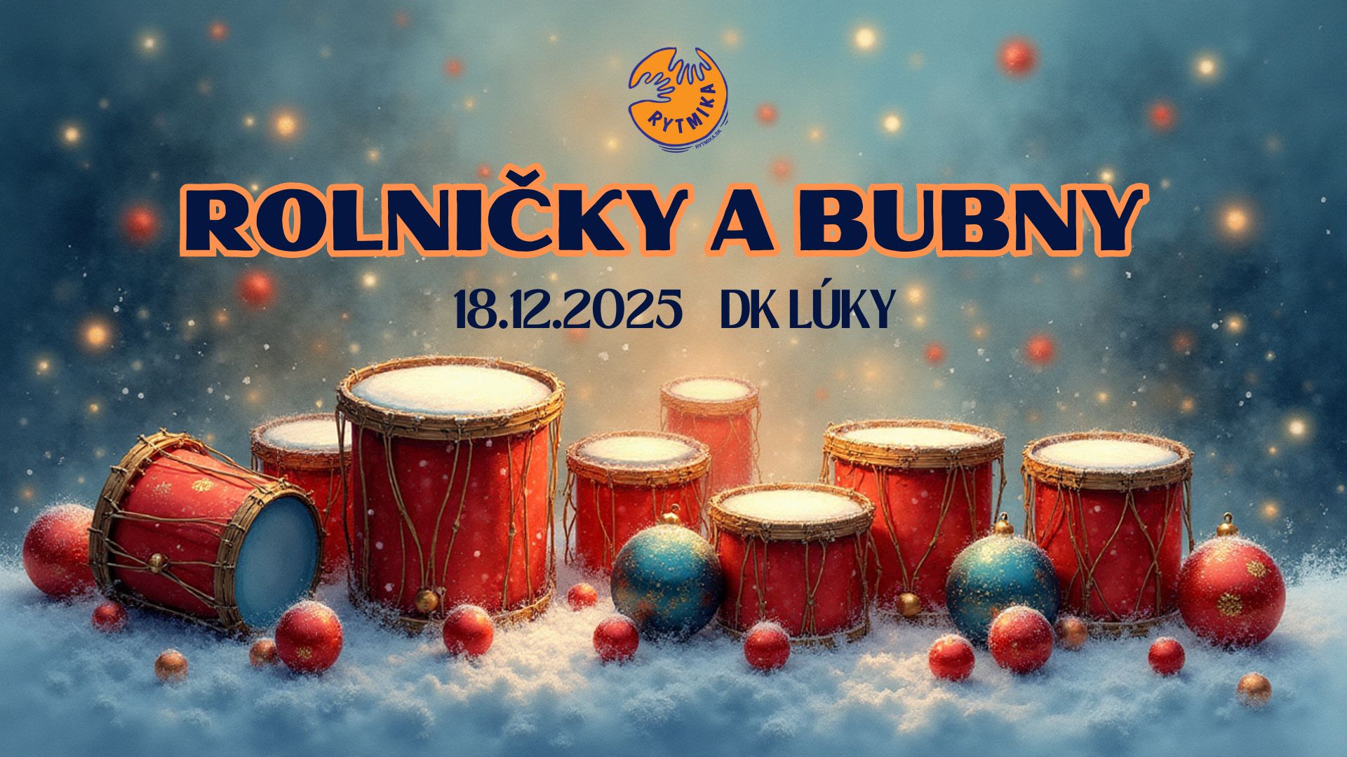 Rolničky a bubny - Vianočná bubnovačka