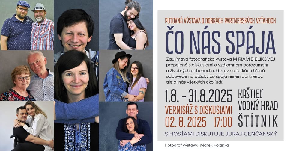 Vernisáž k putovnej výstave Miriam Bielikovej "Čo nás spája"