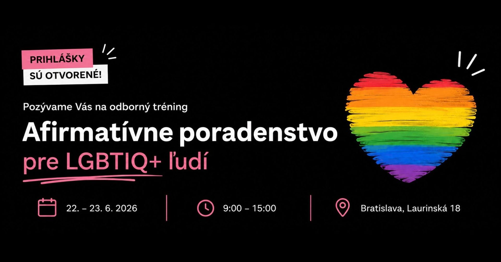 Afirmatívne poradenstvo pre LGBTIQ+ ľudí