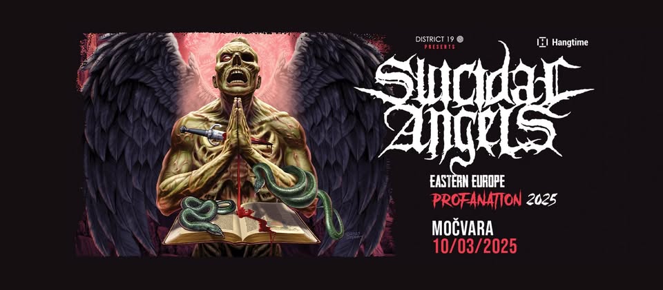 Thrash metalci Suicidal Angels u Zagrebu! Posebni gosti: Domination Inc.!